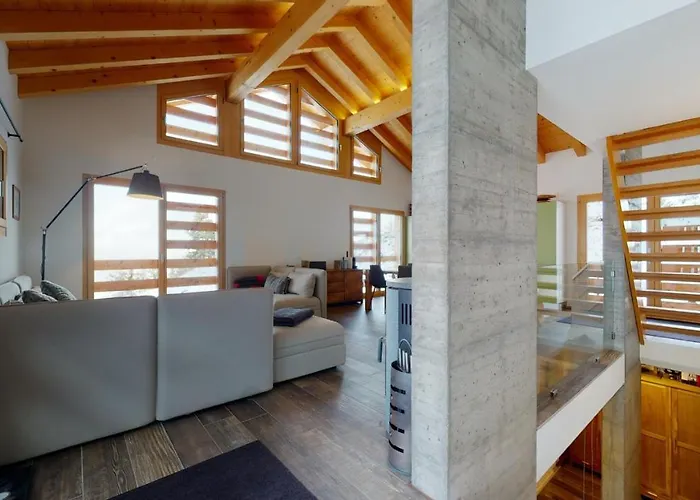 Modern Surrounded By Nature In Vercorin