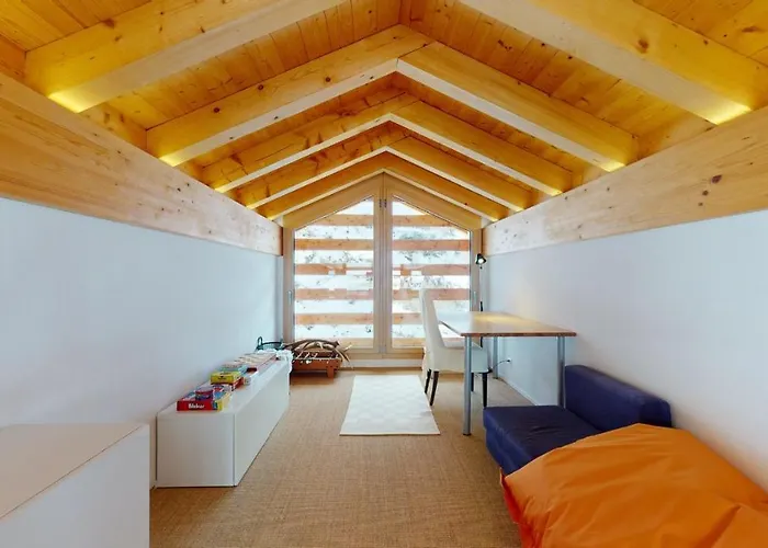 Chalé Modern Surrounded By Nature In Vercorin