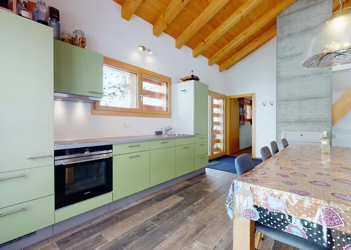 Modern Surrounded By Nature In Chalé Vercorin